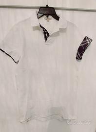 Polo Burberry Bianca 
