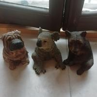 animali in resina Castagna, ribassati