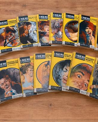 17 libri I NERI DI MONDADORI 1964 65 Coll Completa