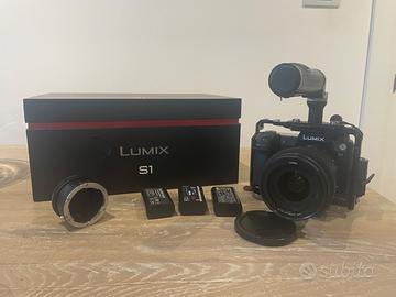 Panasonic Lumix s1 + 24-105 f4 + cage e accessori