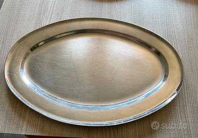 Vassoi da portata in acciaio