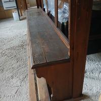 Antica PANCA da CHIESA in LEGNO