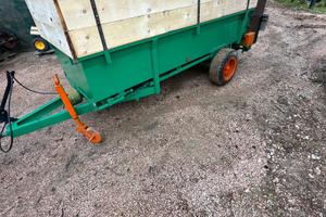 Spargiletame targato per letame a due rulli