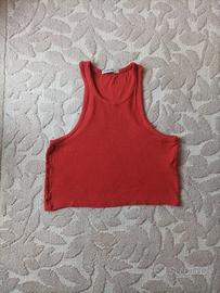 Top color corallo di Stradivarius