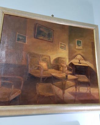 Quadro olio su tela firmato A. D'Urso