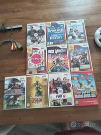 Nintendo Wii completa di giochi e accessori 