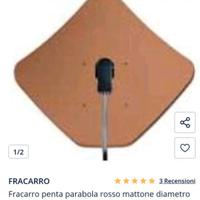 FRACARRO parabola con illuminatore e CAM