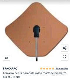 FRACARRO parabola con illuminatore e CAM