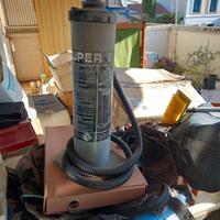 Pompa a doppio effetto per gommoni