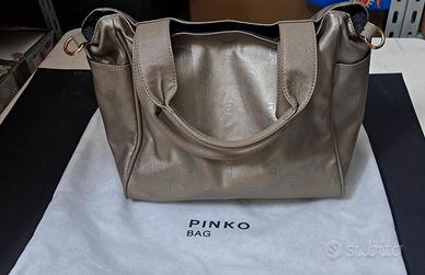 Borsa Pinko Bag 35x14x28 colore grigio