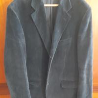 Giacca Boggi velluto rigato visconti modrone tg56