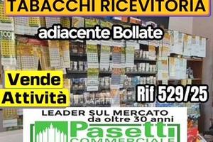 TABACCHERIA E RICEVITORIA  adiacente a Bollate