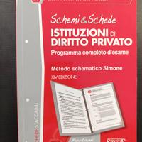 ISTITUZIONI DI DIRITTO PRIVATO - SCHEMI E SCHEDE