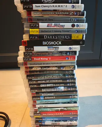 lotto 27 giochi per PlayStation 3 come da foto