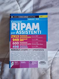 Manuale Simone per concorso Ripam assistenti 