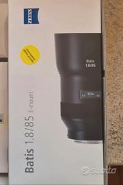 Obbiettivo ZEISS Batis 1.8 85 mm nuovo Sony