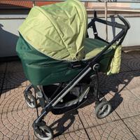 Trio Peg Perego Switch four verde con accessori