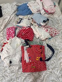 Tutti vestiti per bambina 2-4 anni estate