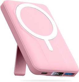 Powerbank 10000mAh, Caricatore Portatile Magnetico