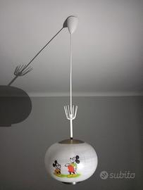Lampadario vintage topolino