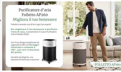PURIFICATORE D'ARIA AP260 FOLLETTO