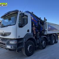 Renault Kerax con gru Pm 65 cestello ribaltabile 2