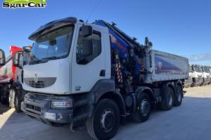 Renault Kerax con gru Pm 65 cestello ribaltabile 2