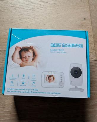 Baby Monitor video schermo  HD colori 3.2''
