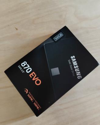 Samsung SSD 500GB NUOVO SIGILLATO