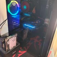 PC FISSO DA GAMING E MONITOR