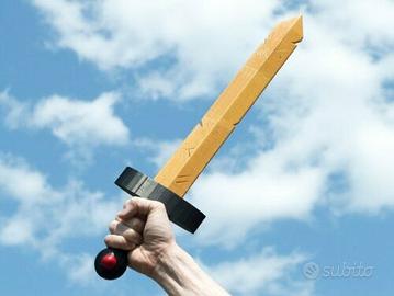 Golden Sword Adventure Time spada Cosplay 3D