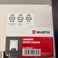 Caricabatterie wurth /milwaukee 28v