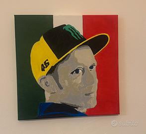Quadro Valentino Rossi Pop Art