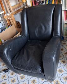 coppia poltrone frau modello metropolis Anni 50/60