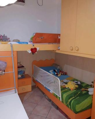 Cameretta letto a castello