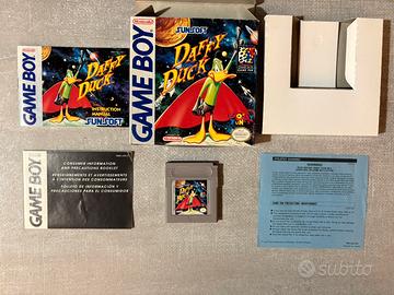 Videogioco Daffy Duck per Game Boy con scatola