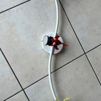 Plafoniera a 3 luci colorata – design pesciolini