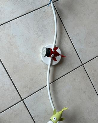 Plafoniera a 3 luci colorata – design pesciolini