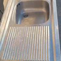 lavello doppia vasca con sgocciatoio a sx