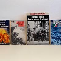 STOCK 4 LIBRI - ISONZO 1917 - GRANDE GUERRA - ECC.