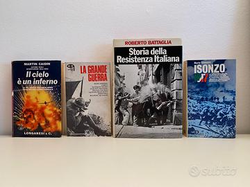 STOCK 4 LIBRI - ISONZO 1917 - GRANDE GUERRA - ECC.