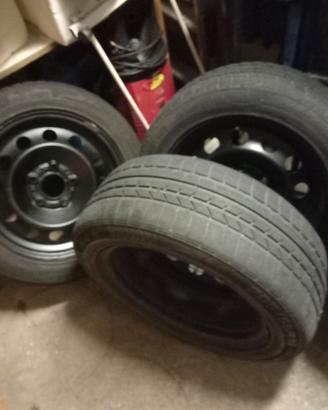 4 cerchi acciaioi da 16' a 5 fori