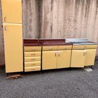 Cucina faacme armadietti anni 50 60 vintage