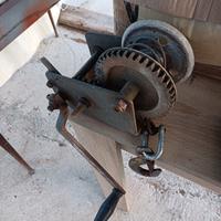 verricello manuale barca