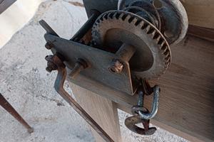 verricello manuale barca