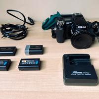 NIKON Coolpix 5700 + 4 batterie e accessori