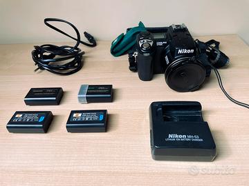 NIKON Coolpix 5700 + 4 batterie e accessori