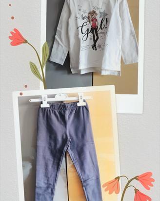 Completo felpa + leggings OVS Kids 4/5 anni
