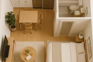 Grazioso monolocale arredato a sesto calende