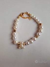 bracciale di perle 